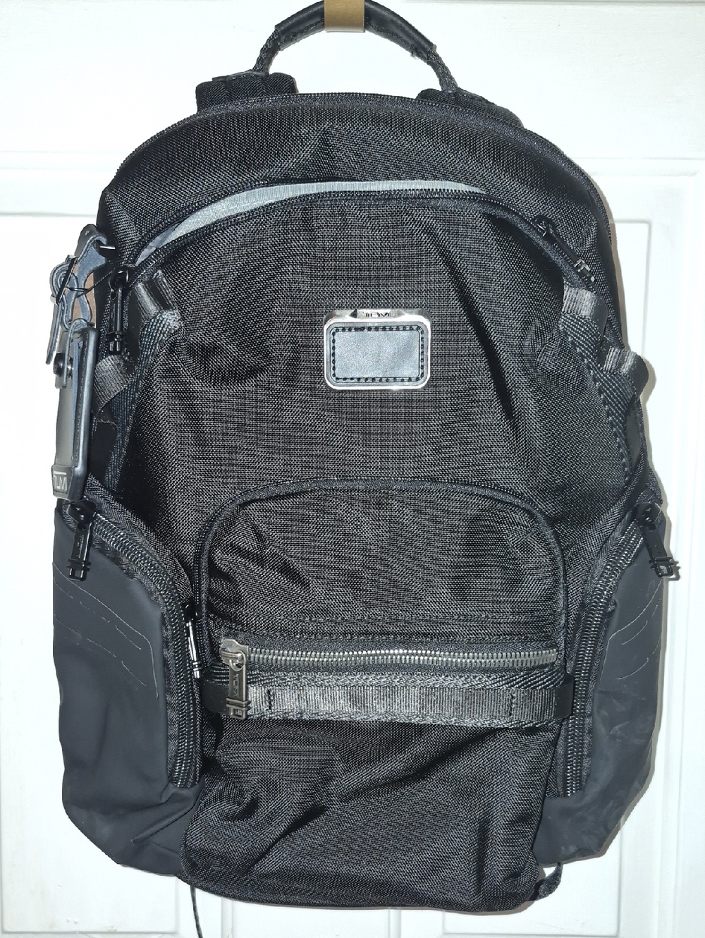 TUMI Alpha 3 Black Compact Utility Backpack